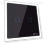 Intelligent WIFI Wall Switch 2 Gang with RF Remote — Ceiling Fan Wall Controls, Sonoff