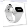Smart Bracelet with Built-in Wireless Earbuds - White — Wearable Accessories, Aipower