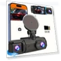 1080p HD WiFi Dash Cam with Front and Rear Lenses — Dashboard Cameras