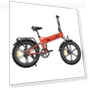 20 Inch Fat Tire Foldable Electric Bike — E-Bikes, ENGWE