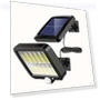 Solar Outdoor LED Street Light with Motion Sensor — Outdoor Security & Flood Lighting