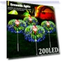 Solar Fireworks LED Lights Outdoor Lawn Decoration — Outdoor Light Projectors