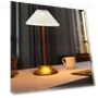 Portable LED Table Lamp with Touch Sensor, 3 Color Control, Rechargeable Desk Lamp — Study & Desk Lighting