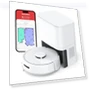 Mini Robot Vacuum and Mop Combo with Self-Emptying Base, LiDAR Navigation — Smart Cleaning Robots, SwitchBot
