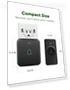 Wireless Doorbell with 52 Melodies, 1000ft Range, Waterproof — Chimes, AVANTEK