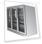 Triple Door Refrigerator, Stainless Steel, 11.3 Cubic Feet — Drink Coolers, KoolMore