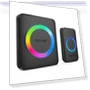 Wireless Doorbell with 1300ft Range, 60 Chimes, IP65 Waterproof — Kits, TECKNET