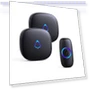 Wireless Doorbell with 2 Receivers, Adjustable Volume, 58 Chimes, 1000Ft Range — Push Buttons, SECRUI