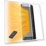 AI Thermostat Space Heater, 1500W PTC Electric Heaters for Indoor Use — Portable Heating Solutions, AEOCKY
