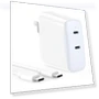 40W Dual USB C Charger with 6.6ft Cable — Charging Solutions, Dongguan Mizhi Technology Ltd.