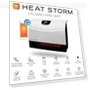 Wi-Fi Infrared Wall Heater with Digital Thermostat — Portable Heating Solutions, Heat Storm