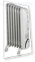 Oil filled Radiator Heater, 1500W Electric Space Heater — Portable Heating Solutions, De'Longhi
