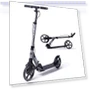 Big Wheel Kick Scooter for Kids, Teens, and Adults - Foldable, Adjustable Height with Hand Brake — Push Scooters, AERO MOBILITY