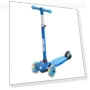 Kids Kick Scooter with LED Wheels and Adjustable Handlebars — Balance Bikes, Gotrax