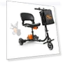 Foldable 3-Wheel Mobility Scooter for Adults - 13 Mile Range, Airline Travel Friendly — Mobility Scooters, SuperHandy