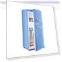 4 Cu. Ft. Retro Mini Refrigerator with Freezer, Adjustable Thermostat, Removable Shelves — Mini Fridges, OOTDAY