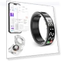 Smart Ring with LED Display, Health Tracker for Sports and Sleep Monitoring — Smartwatches, Mefoma