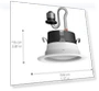 Smart Recessed 4 Inch LED Downlight - Color-Changing Light - 6 Pack — LED, Philips Hue