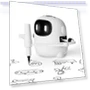 Interactive Drawing Robot for Kids with 150 Cards — Interactive Learning Devices, RIVGOT