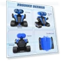 Remote Control Robot Toy with LED Eyes for Kids — Interactive Figures & Robots, MindPal