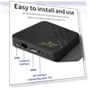 4K HD Android TV Box — Ultra HD Media Players, D9