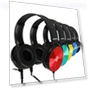 Kids Headphones Bulk 5 Pack — In-Ear Headphones, Sonitum