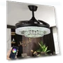 Modern Smart Ceiling Fan with Lights and Bluetooth Speaker — Ceiling Fan Wall Controls, Fandian