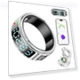 Smart Ring Health with LED Display Screen — Smart Rings, SSPATIOS