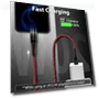 USB Lightning Cable 3 Pack 6FT — Lightning, Longlidie