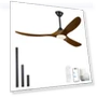 Wood Ceiling Fan with Light — Ceiling Fan Wall Controls, WANGOFUN