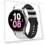 Silicone Leather Watch Band — Smartwatch Straps, Samsung