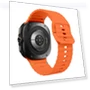 Wavy Grain Stitched Silicone Watch Band — Bands, Samsung