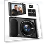 4K UHD Digital Camera with Autofocus and Anti-Shake — Compact Digital Cameras, TAOQQI
