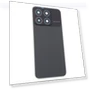 Plastic Back Cover with Camera Lens Cover — Back Covers, ZTE