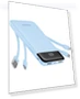 Portable Charger with Built-in Cables — Mobile Power Solutions, Dong guan Utopia-Originality Technology Co., Ltd
