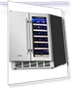 Dual Zone Wine & Beverage Refrigerator — Drink Coolers, ORYMUSE