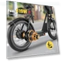 Electric Scooter with Adjustable Seat and Detachable Basket — Electric Self-Balancing Scooters, Caroma