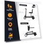 Folding Mobility Scooter — Push Scooters, WEYRAL