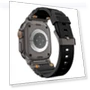 Stainless Steel Connector TPU Watch Band — Watch Accessories