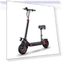 Folding Electric Scooter with Seat & Double Suspension — Push Scooters, ITOYXES