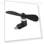 Mini Fan with Two Leaves — Portable Cooling Solutions