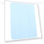 Acrylic TPU 3-folding Rotating Smart Tablet Leather Case for iPad 10.2 — Protective Cases, GEBEI