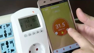 Tuya Smart Home System Wifi Digital Plug In Thermostat Socket