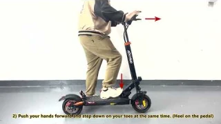 How to Fold and Unfold iENYRID M4 Pro S+ Electric Scooter (Same Operations for iENYRID M4 Pro S)