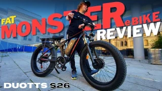Duotts S26 REVIEW: BEST Fat Monster E-Bike with 1500W Dual Motors!