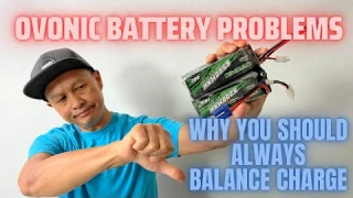 Ovonic lipo battery problems - why you should always balance charge