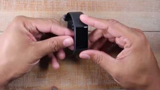 fitness tracker watch setup