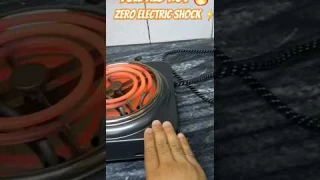 VIDS Electric coil stove 1000 watt | Zero Electric shock tried and tested | Electric Coil hot plate