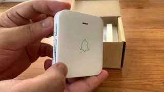 AVANTEK CW 21 Mini Waterproof Wireless Doorbell Unboxing