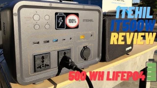 Itehil IT500W Power Station Review: 500Wh Solar Generator